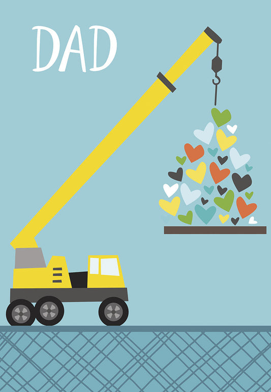 Heavy Heart Hauler | Lighthearted Father's Day Greeting Card