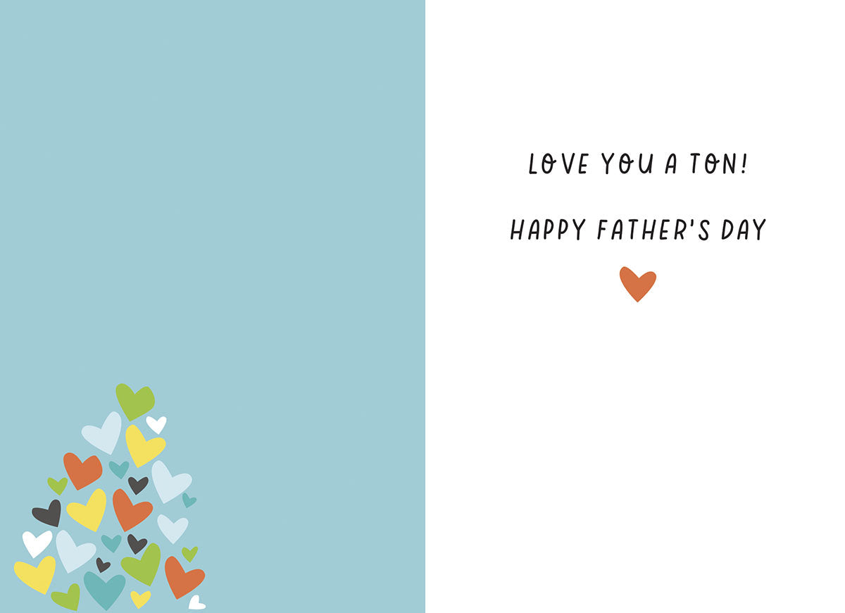 Heavy Heart Hauler | Lighthearted Father's Day Greeting Card