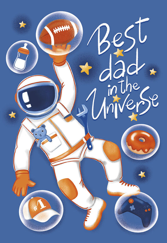 Universal Hero | Lighthearted Father's Day Greeting Card