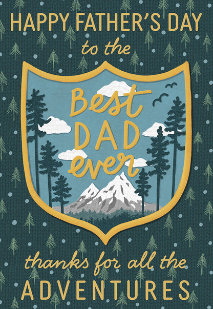 Best Adventures Ever | Heartfelt Father's Day Greeting Card
