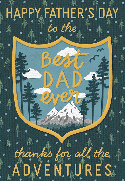 Best Adventures Ever | Heartfelt Father's Day Greeting Card