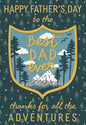 Best Adventures Ever | Heartfelt Father's Day Greeting Card