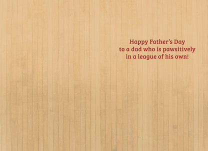 Pawsome Rollers | Funny Father's Day Greeting Card