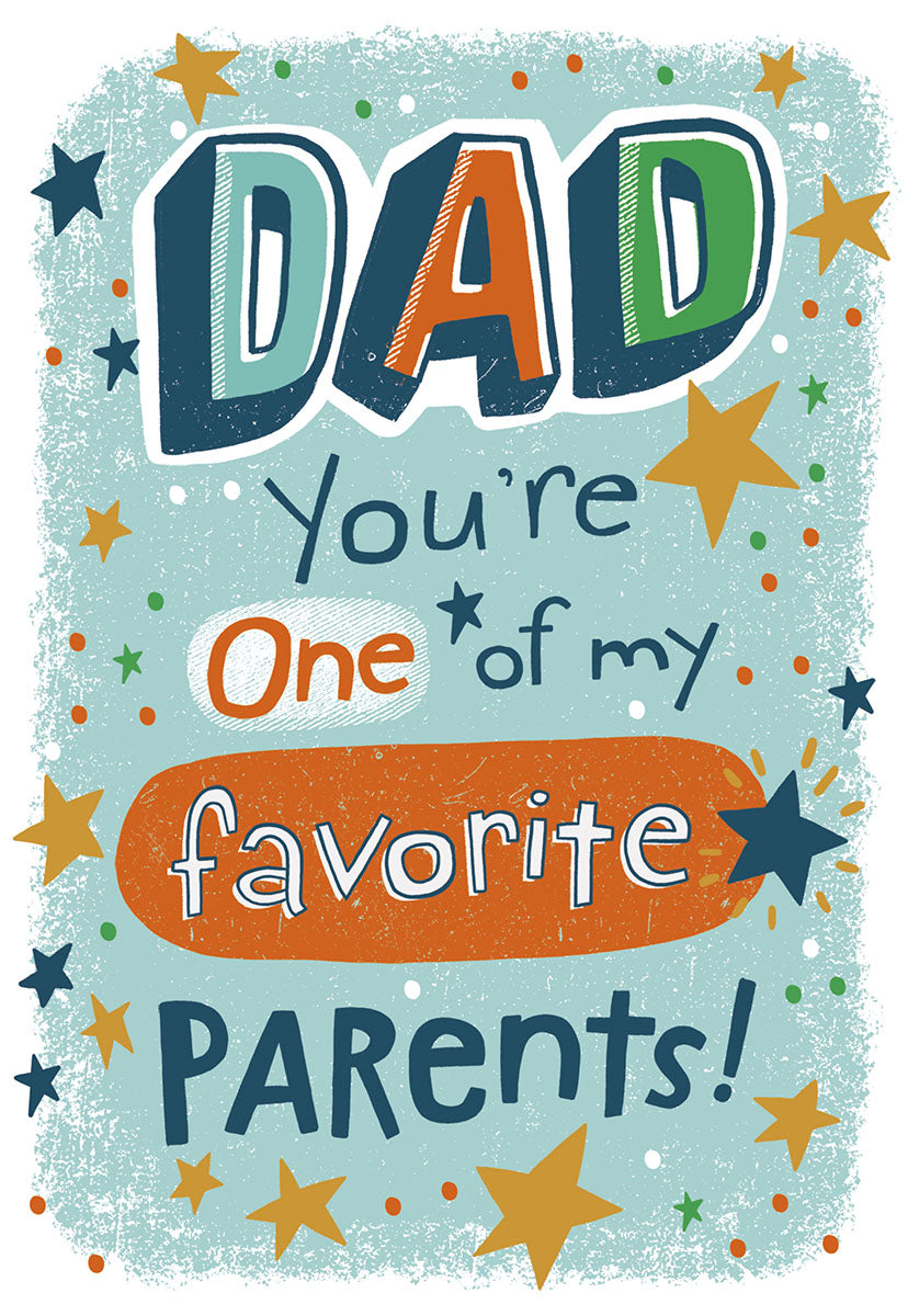 Stellar Parental Pick | Funny Father's Day Greeting Card