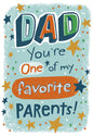 Stellar Parental Pick | Funny Father's Day Greeting Card