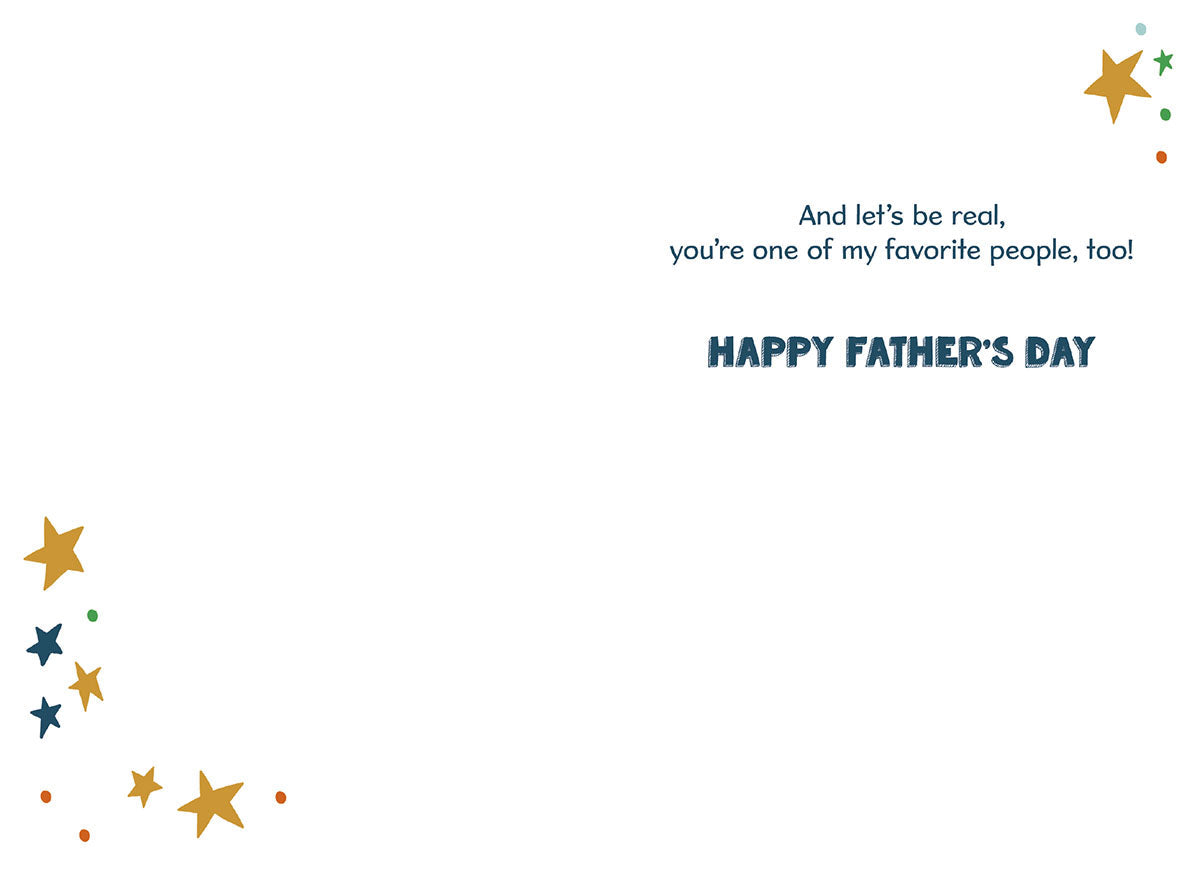 Stellar Parental Pick | Funny Father's Day Greeting Card