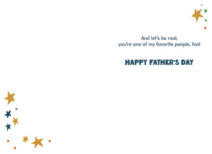 Stellar Parental Pick | Funny Father's Day Greeting Card