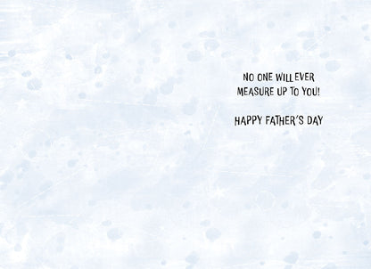 Father's Day Dad You Rule Greeting Card with Cute Rulers | Cute Father's Day Greeting Card