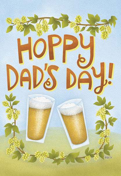Frothy Good Wishes | Lighthearted Father's Day Greeting Card