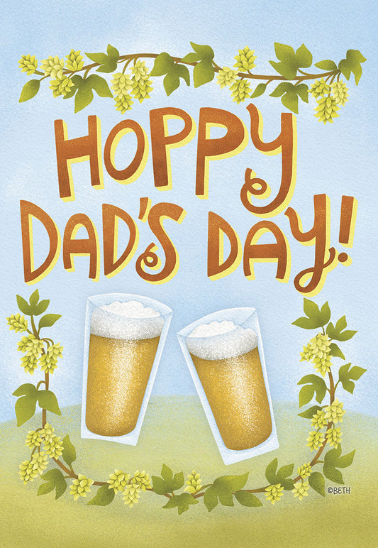 Frothy Good Wishes | Lighthearted Father's Day Greeting Card