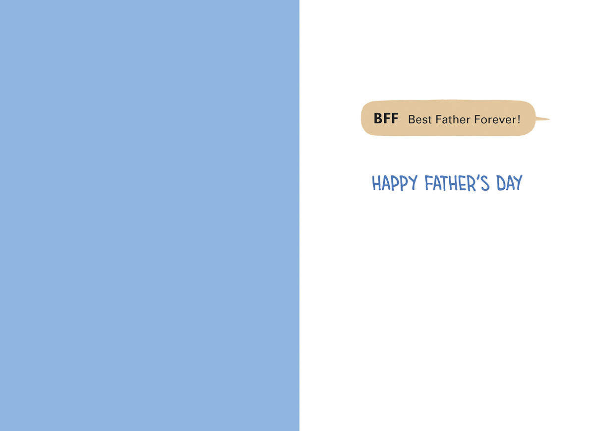 Handy Text Jokes | Funny Father's Day Greeting Card