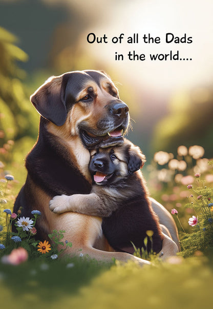 Pawsome Litter Pick | Heartfelt Father's Day Greeting Card