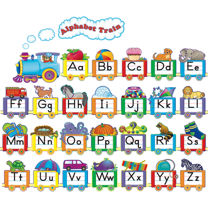 Alphabet Train Bulletin Board Display Set