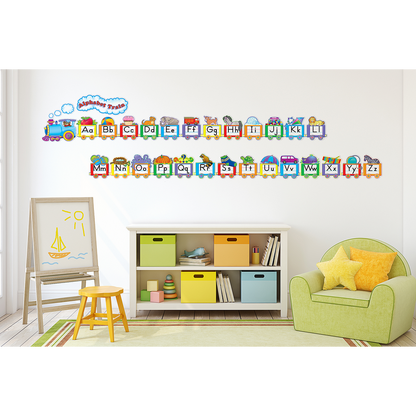 Alphabet Train Bulletin Board Display Set