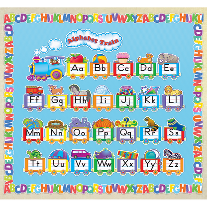 Alphabet Train Bulletin Board Display Set