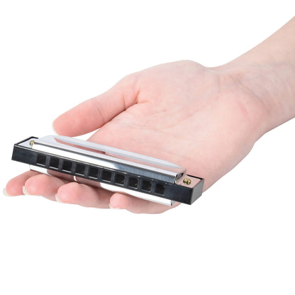 Metal Harmonica  12-unit Display