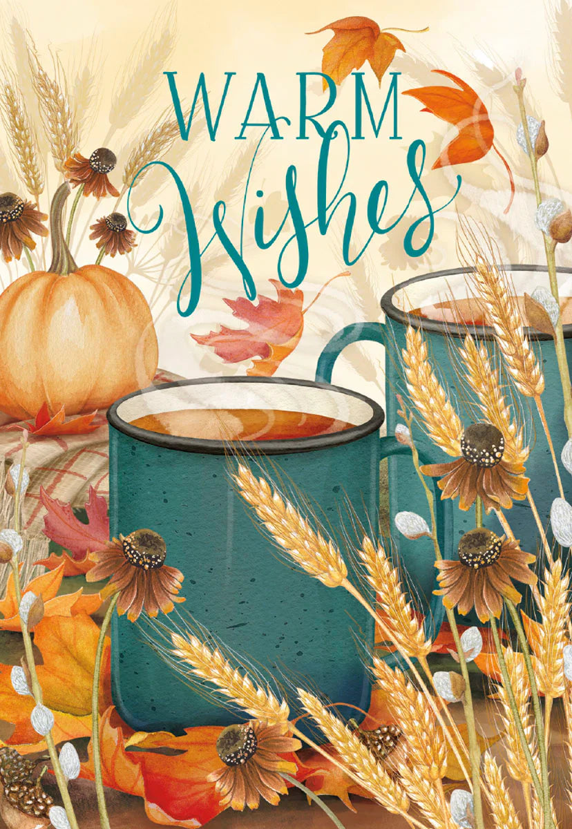 Warm Wishes Thanksgiving Greeting Card [THT47083001]