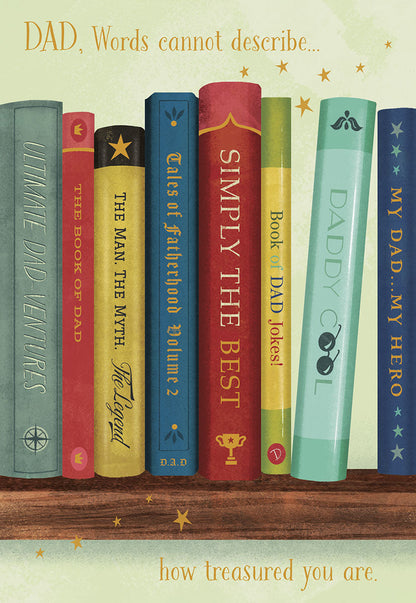 Shelf of Sentiments | Heartfelt Father's Day Greeting Card