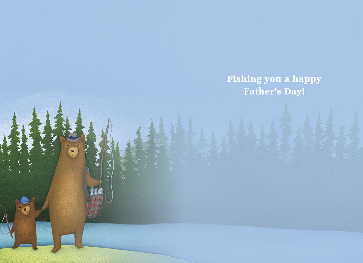 Beary Best Catch | Heartfelt Father's Day Greeting Card