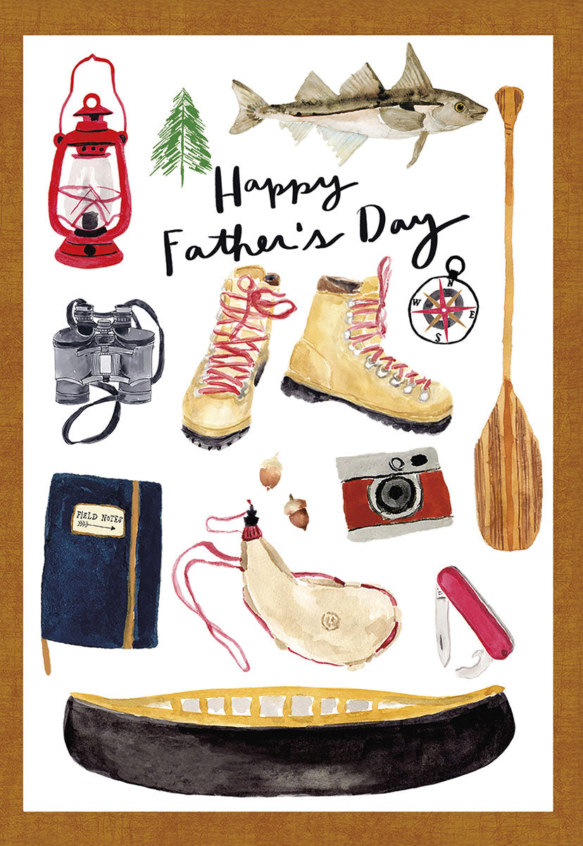 Adventure Awaits Card | Heartfelt Father's Day Greeting Card