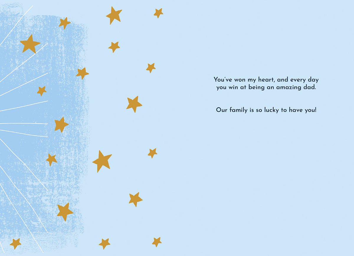 Happy Father's Day Best Husband Award Greeting Card | Heartfelt Father's Day Greeting Card