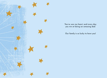 Happy Father's Day Best Husband Award Greeting Card | Heartfelt Father's Day Greeting Card