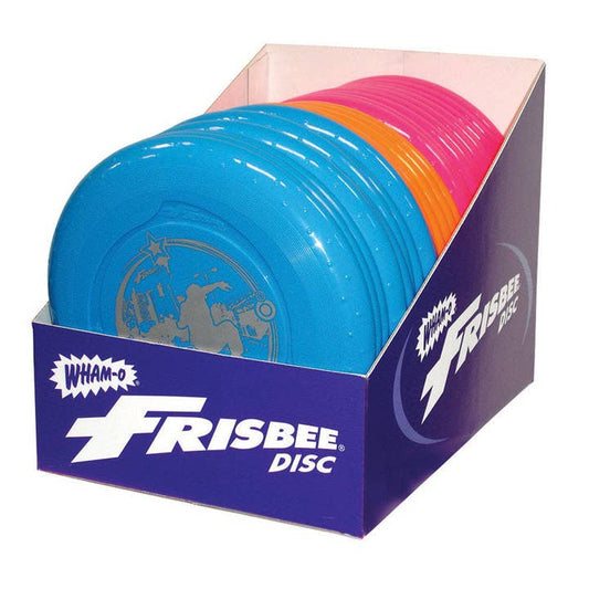 Wham-O Frisbee Disc Plastic Assorted 1pc - 24 Pack