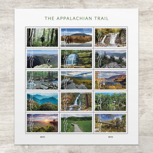 USPS Forever Stamps Books - Appalachian Trail