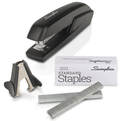 Swingline® Standard Stapler Value Pack, 20 Sheets, Black, Standard Staples & Remover Included
