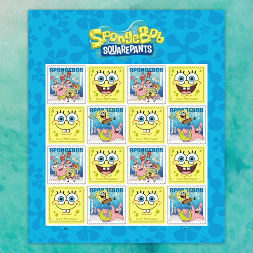 USPS Forever Stamps Books - Spongebob
