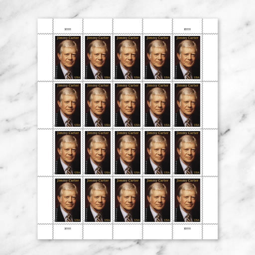 USPS Forever Stamps Sheet - Jimmy Carter