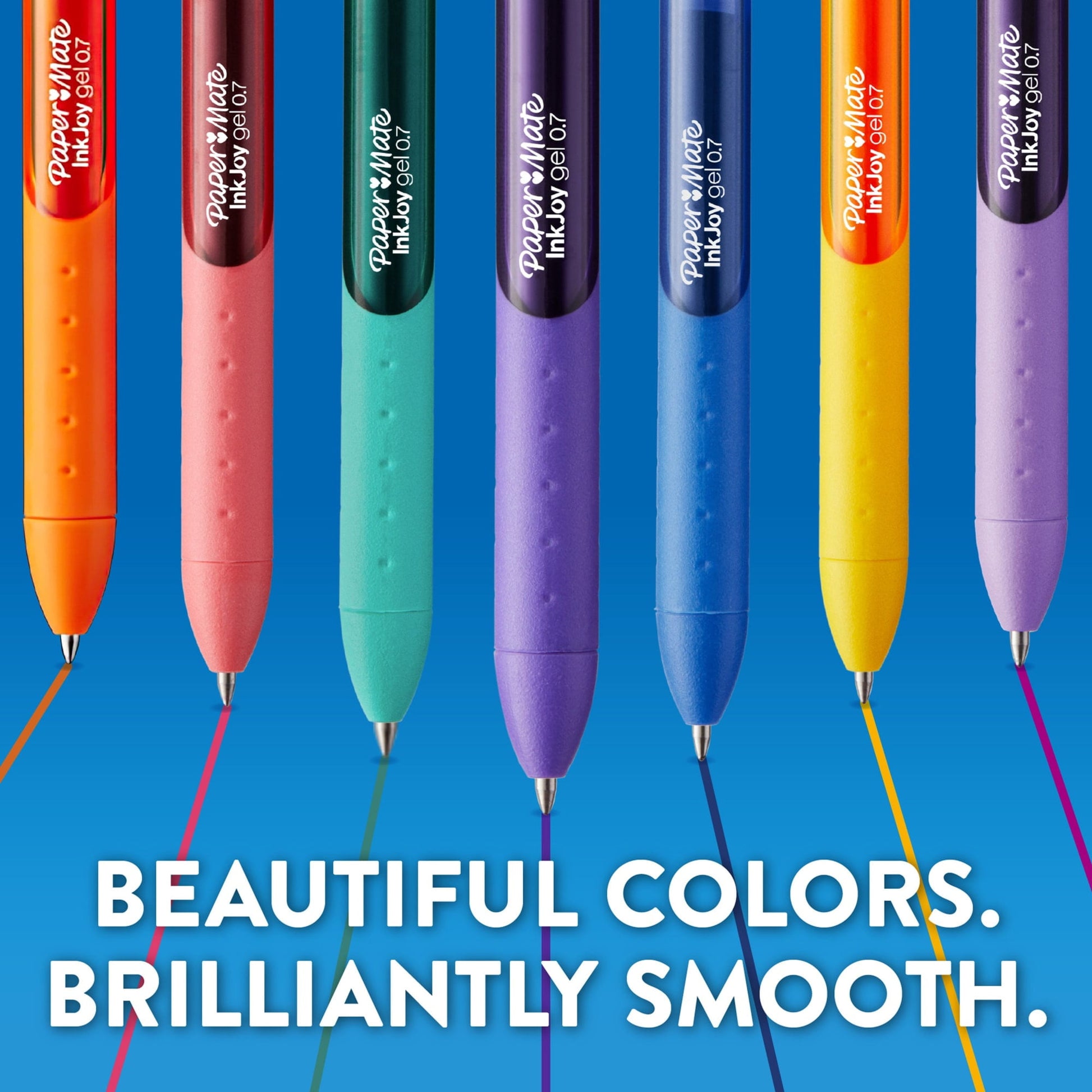 Paper Mate InkJoy Gel Pens, Medium Point, Black, 4 Pack