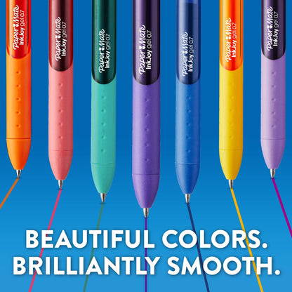Paper Mate InkJoy Gel Pens, Medium Point, Black, 4 Pack