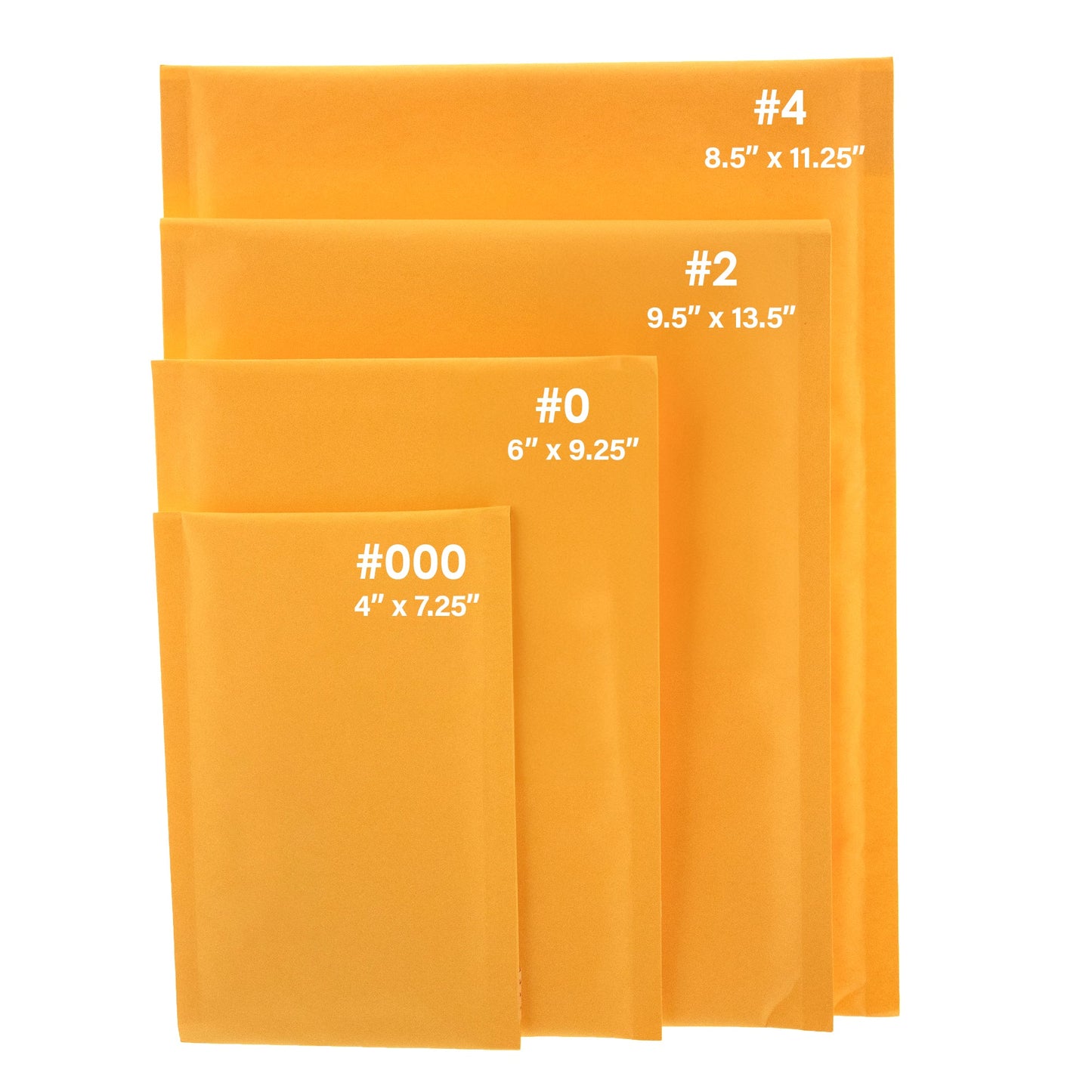 #0 Self-Seal Bubble Mailers, 6 x 9.25 in