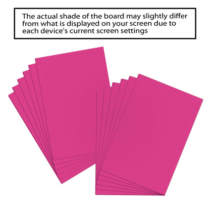 22" X 28" Magenta Poster Board