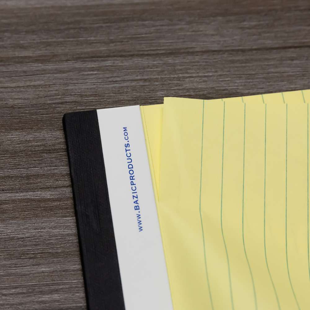 50 Ct. 8.5" X 11.75" Canary Perforated Writing Pads (12/Pack)
