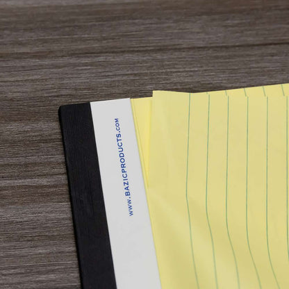 50 Ct. 8.5" X 11.75" Canary Perforated Writing Pads (12/Pack)