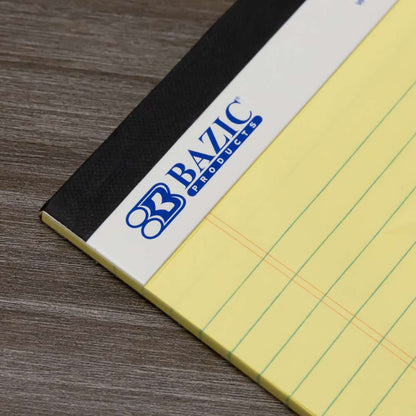 50 Ct. 8.5" X 11.75" Canary Perforated Writing Pads (12/Pack)