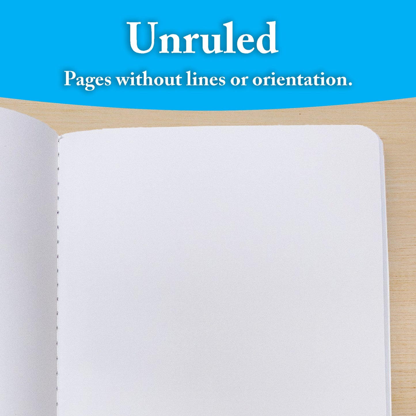 Premium Blue Marble Composition Notebook, Unruled