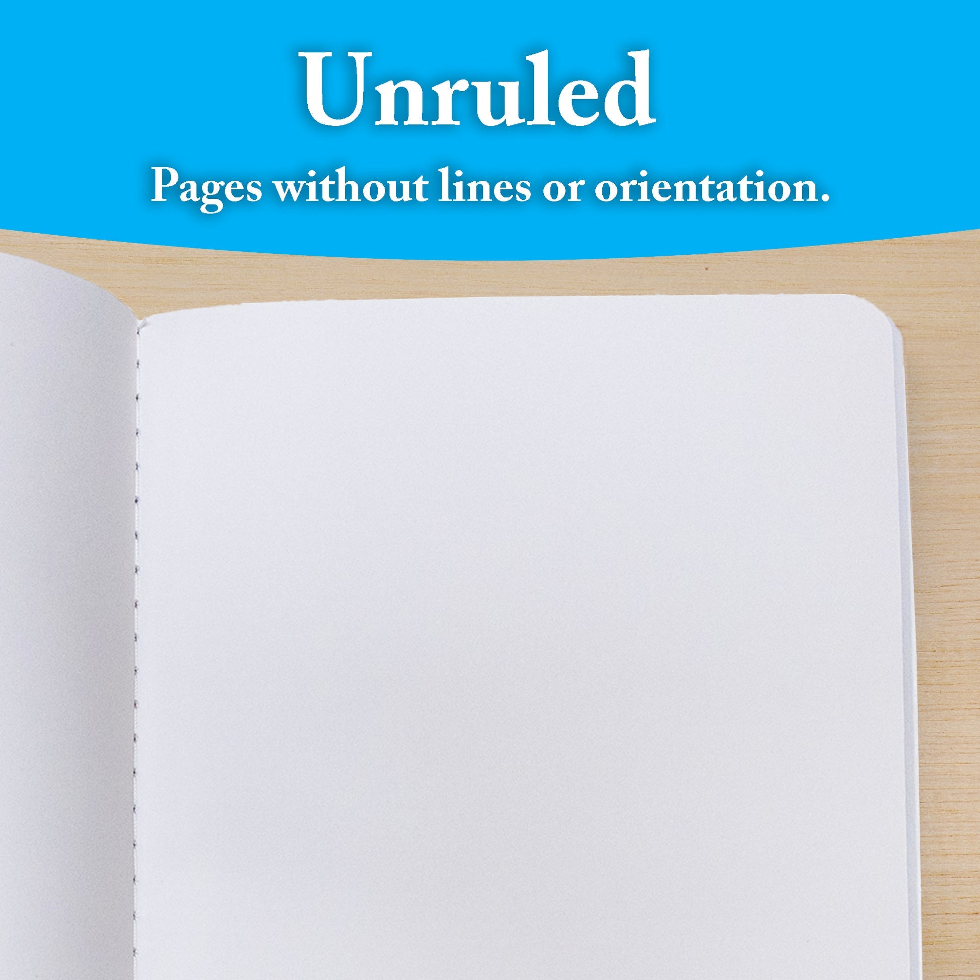 Premium Blue Marble Composition Notebook, Unruled