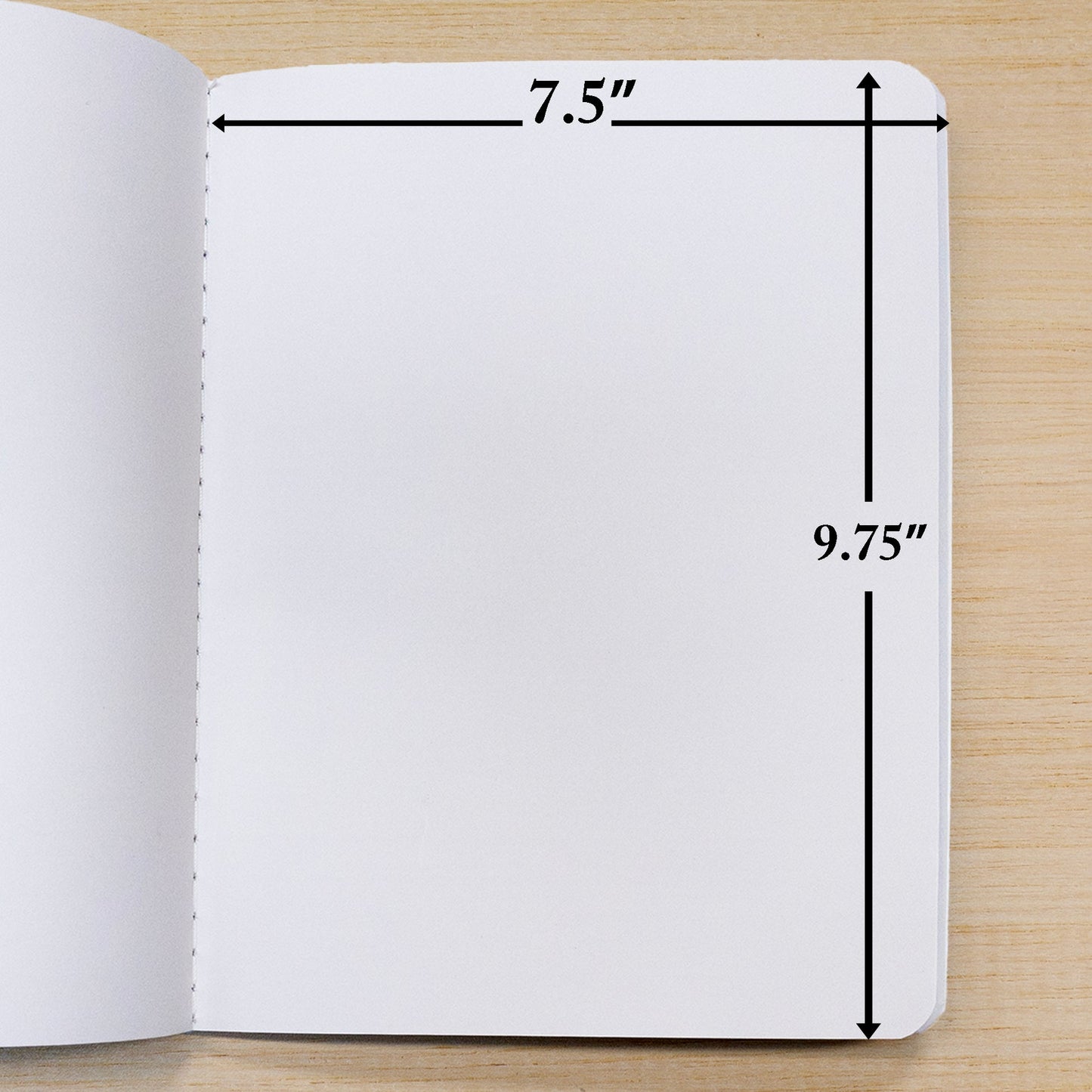 Premium Blue Marble Composition Notebook, Unruled