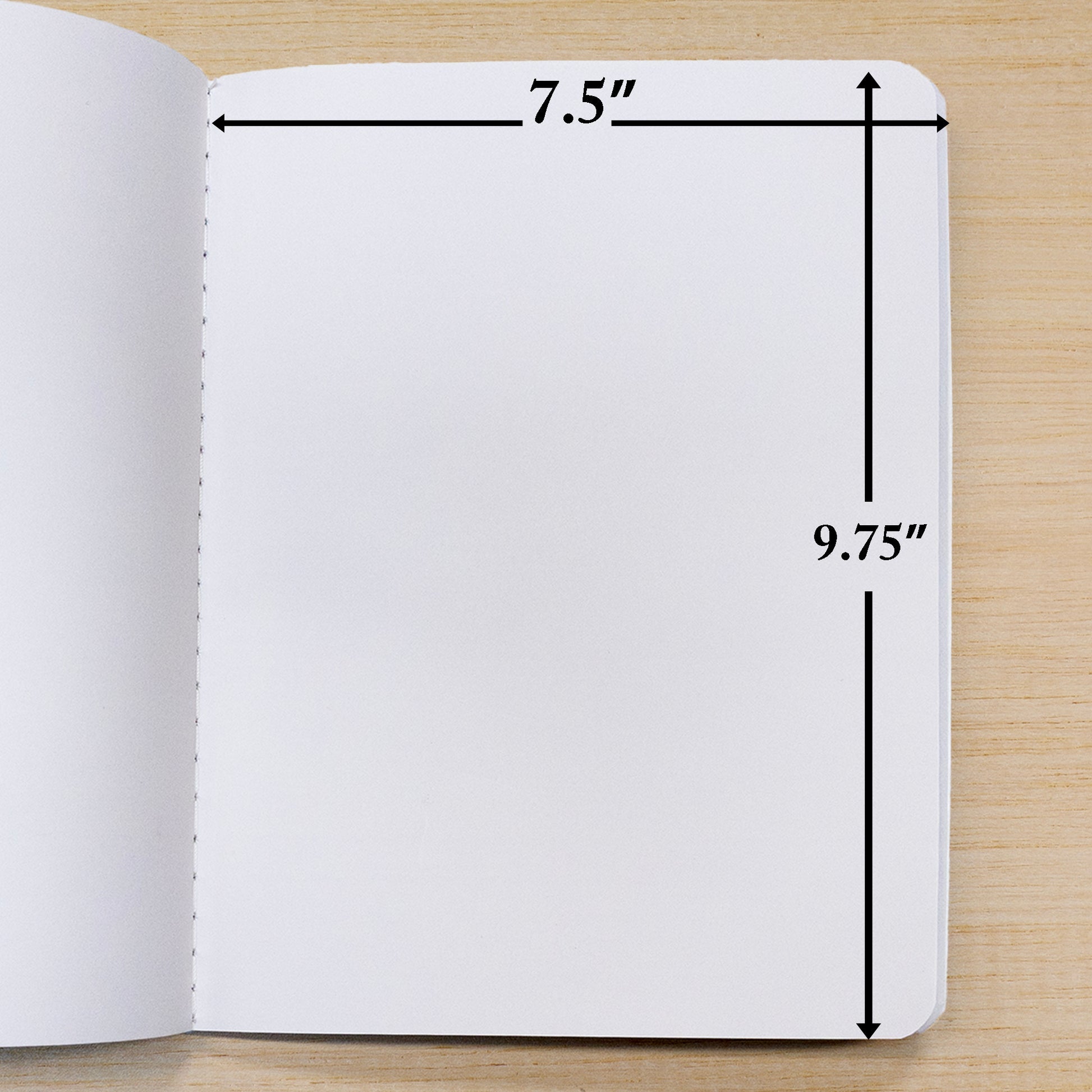 Premium Blue Marble Composition Notebook, Unruled