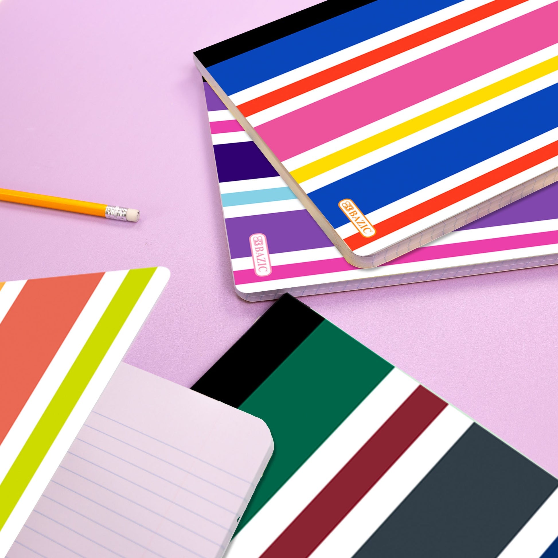 Stripes Composition Notebook, College-Ruled