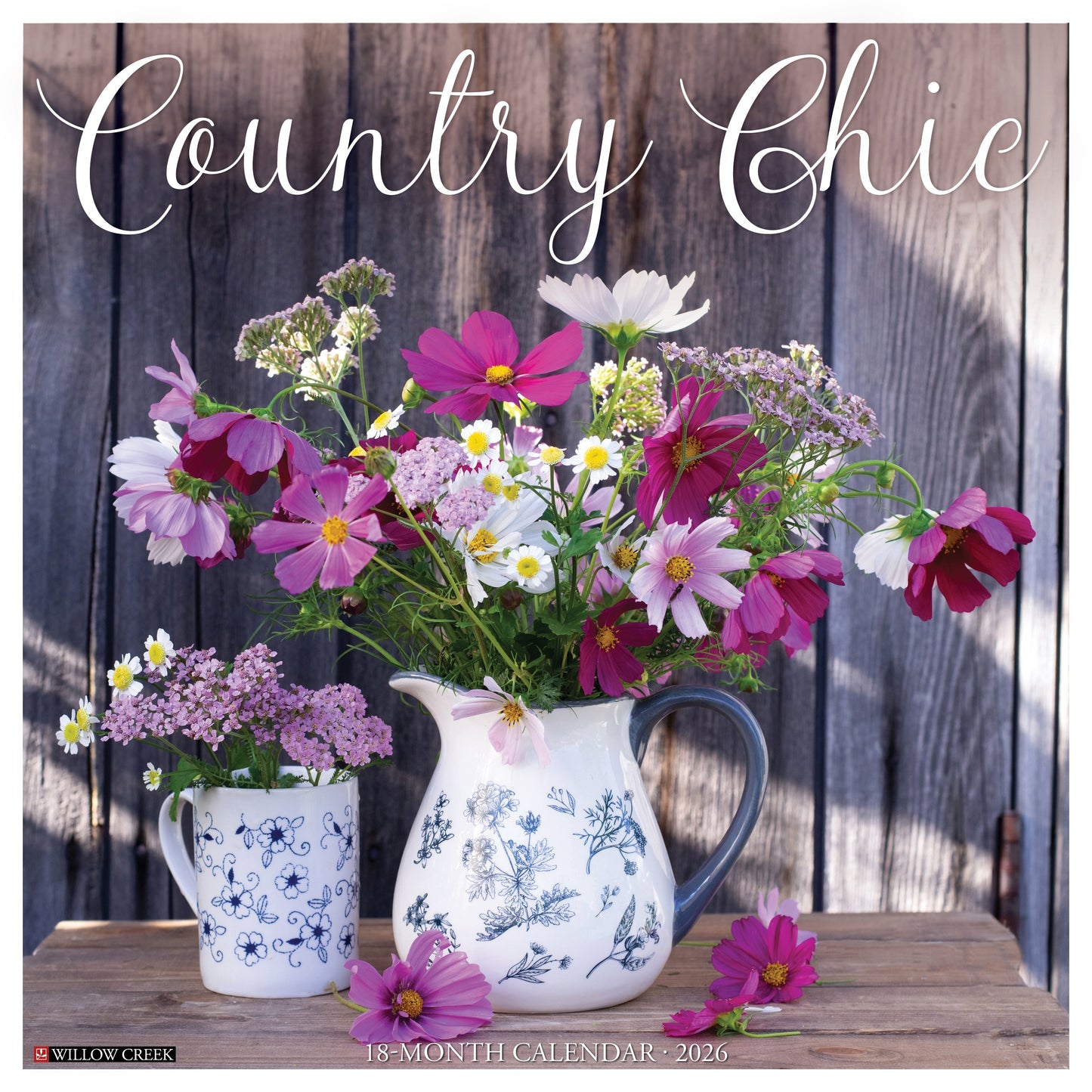Country Chic 2026 12" x 12" Wall Calendar
