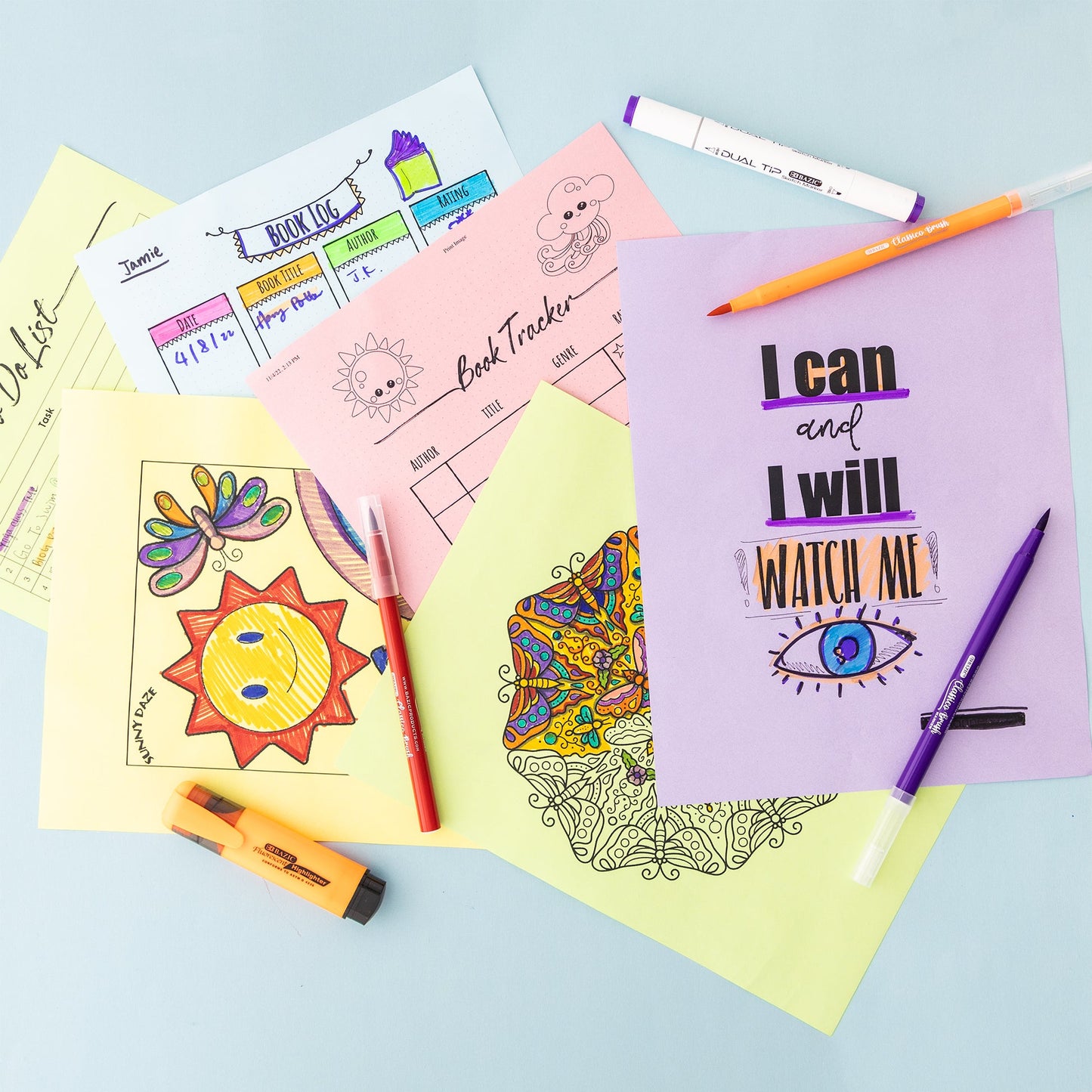 Pastel Multipurpose Paper, 8.5 x 11 in, 100 Sheets