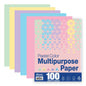 Pastel Multipurpose Paper, 8.5 x 11 in, 100 Sheets