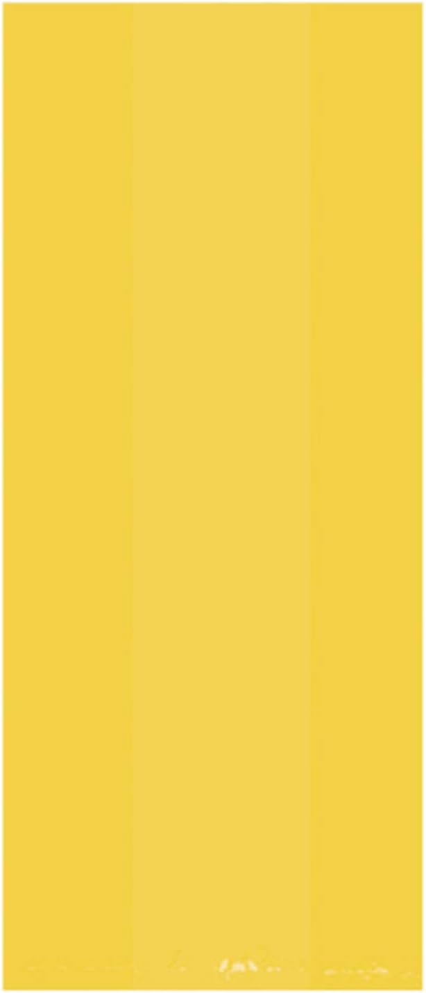 Cello Party Bags Sunshine Yellow - 25 COUNT [379510.09]