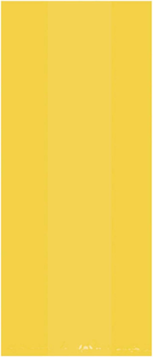 Cello Party Bags Sunshine Yellow - 25 COUNT [379510.09]