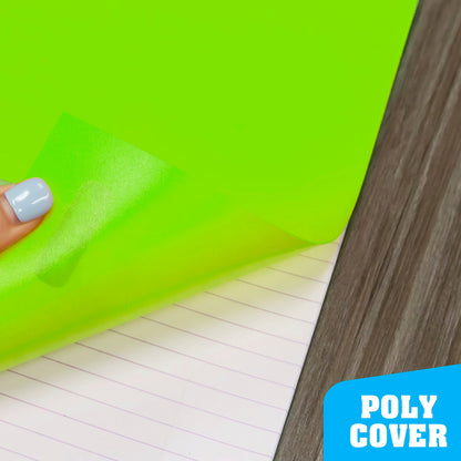 Poly Cover 1-Subject Spiral Notebook, College-Ruled