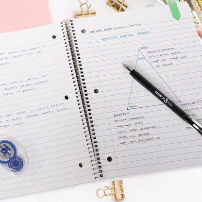 Poly Cover 1-Subject Spiral Notebook, College-Ruled